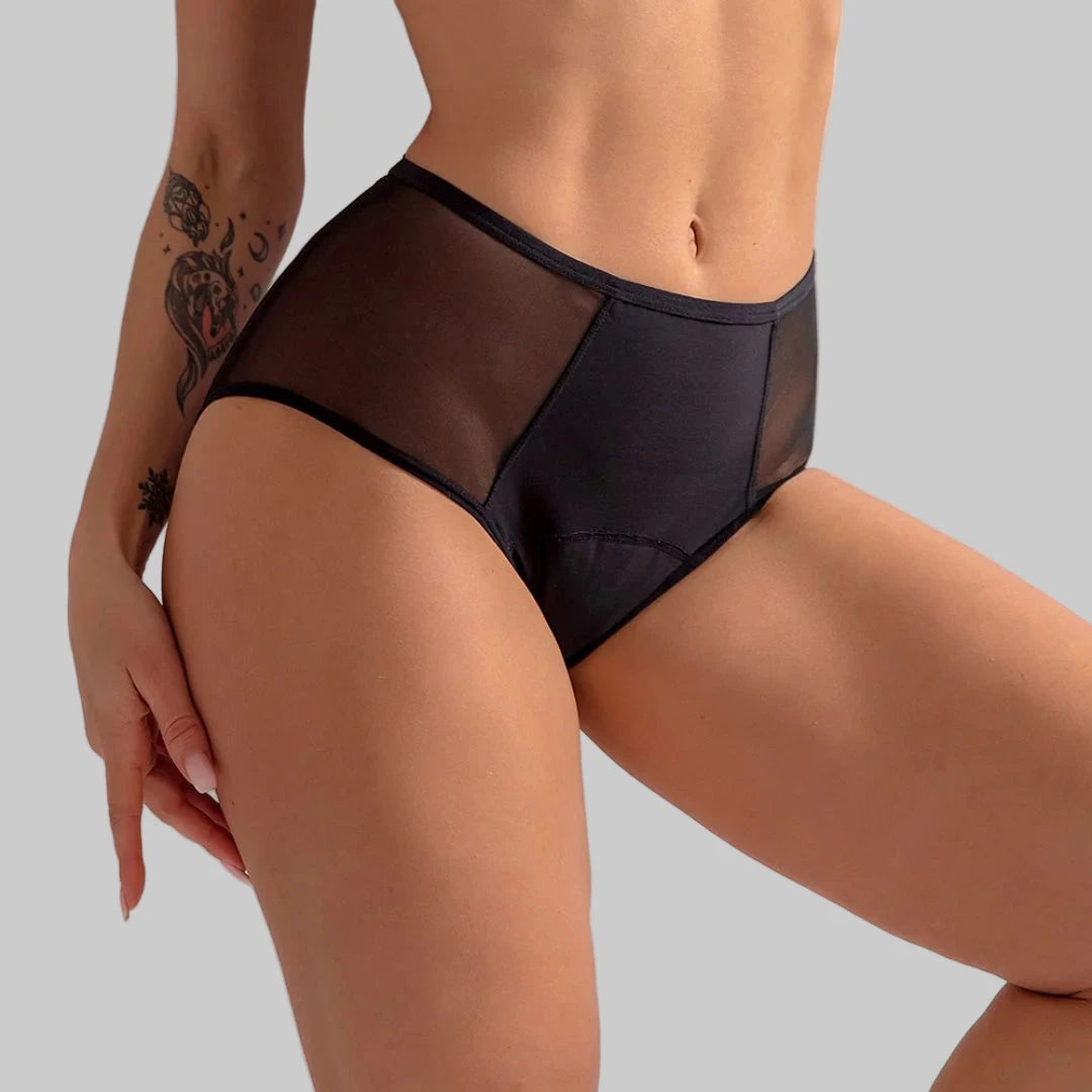 Sheer Luxe High Waisted Brief