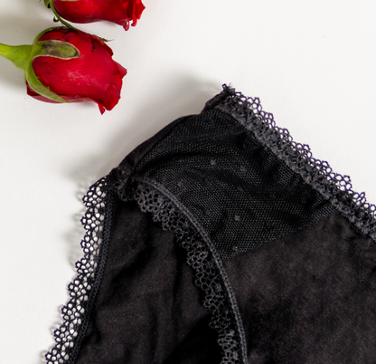 Noir Lace Brief