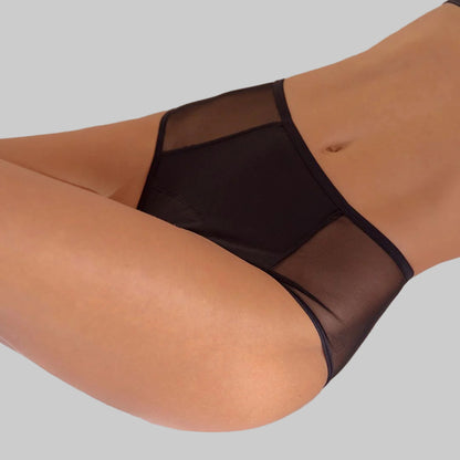 Sheer Luxe High Waisted Brief